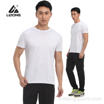 Tag -init ng mabilis na dry gym sports tshirt wholesale kaugalian